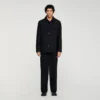 Oversized overhemd met knopen