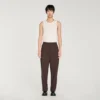 Oversized wollen broek Oversized wollen broek