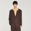 Oversized wollen jas Oversized wollen jas