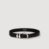 Riem van glad leer