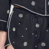 Shorts met kralen en strass Shorts met kralen en strass