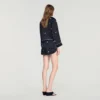 Shorts met kralen en strass Shorts met kralen en strass