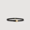 Smalle leren riem