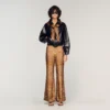 Soepelvallende broek met bandana-print Soepelvallende broek met bandana-print