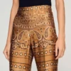 Soepelvallende broek met bandana-print Soepelvallende broek met bandana-print