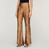 Soepelvallende broek met bandana-print Soepelvallende broek met bandana-print