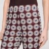 Soepelvallende broek met bloemenprint Soepelvallende broek met bloemenprint