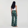 Soepelvallende broek met paisleyprint Soepelvallende broek met paisleyprint
