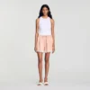 Strass-short met kant Strass-short met kant
