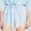 Strass-short met kant Strass-short met kant