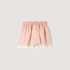 Strass-short met kant Strass-short met kant