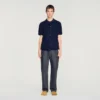 T-shirt van badstof T-shirt van badstof