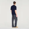 T-shirt van badstof T-shirt van badstof