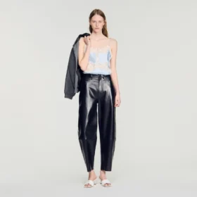 Top in lingeriestijl met kant
