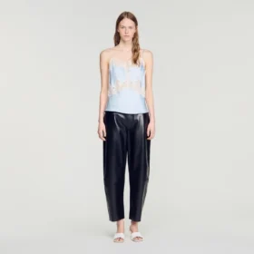 Top in lingeriestijl met kant
