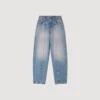 Verbleekte barrel-jeans Verbleekte barrel-jeans