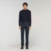 Waterloze jeans met smalle pasvorm Waterloze jeans met smalle pasvorm