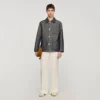 Werkjas met jeans-effect Werkjas met jeans-effect
