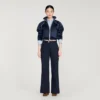 Wollen broek met wijde pijpen Wollen broek met wijde pijpen