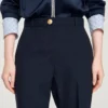 Wollen broek met wijde pijpen Wollen broek met wijde pijpen
