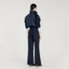 Wollen broek met wijde pijpen Wollen broek met wijde pijpen