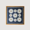 Zijden sjaal met bloemenprint